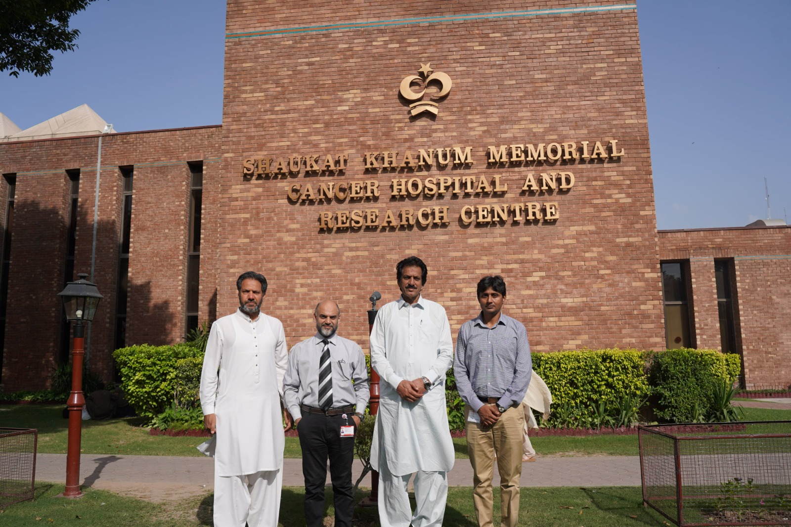 Nasir Iqbal (FSKS) besøkte Shaukat Khanum-sykehuset i Lahore, Sep 2025