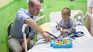 Prins William og Kate besøkte Shaukat Khanum-sykehuset i 2019 — i Dianas fotspor